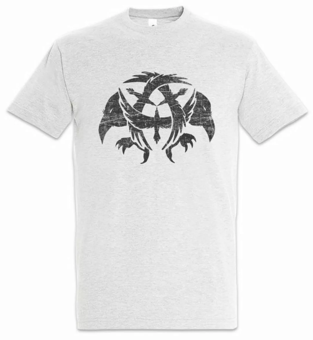 Urban Backwoods Print-Shirt Ravens Herren T-Shirt Raben Hugin Munin Asgard günstig online kaufen