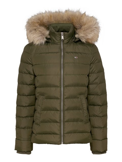 Tommy Jeans Steppjacke TJW BASIC HOODED DOWN JACKET EXT mit Logostickerei günstig online kaufen