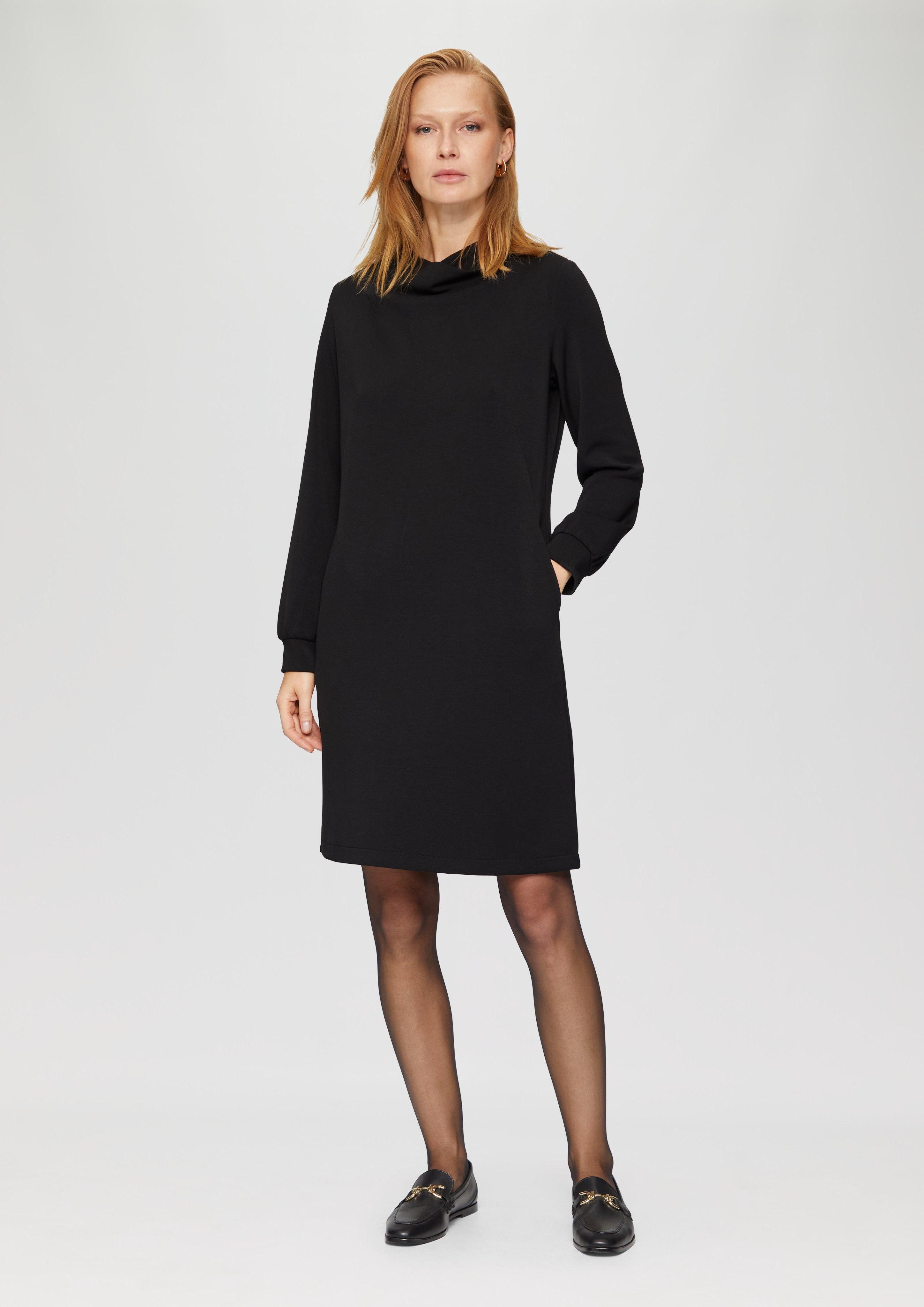 s.Oliver BLACK LABEL Minikleid Sweat-Kleid mit günstig online kaufen