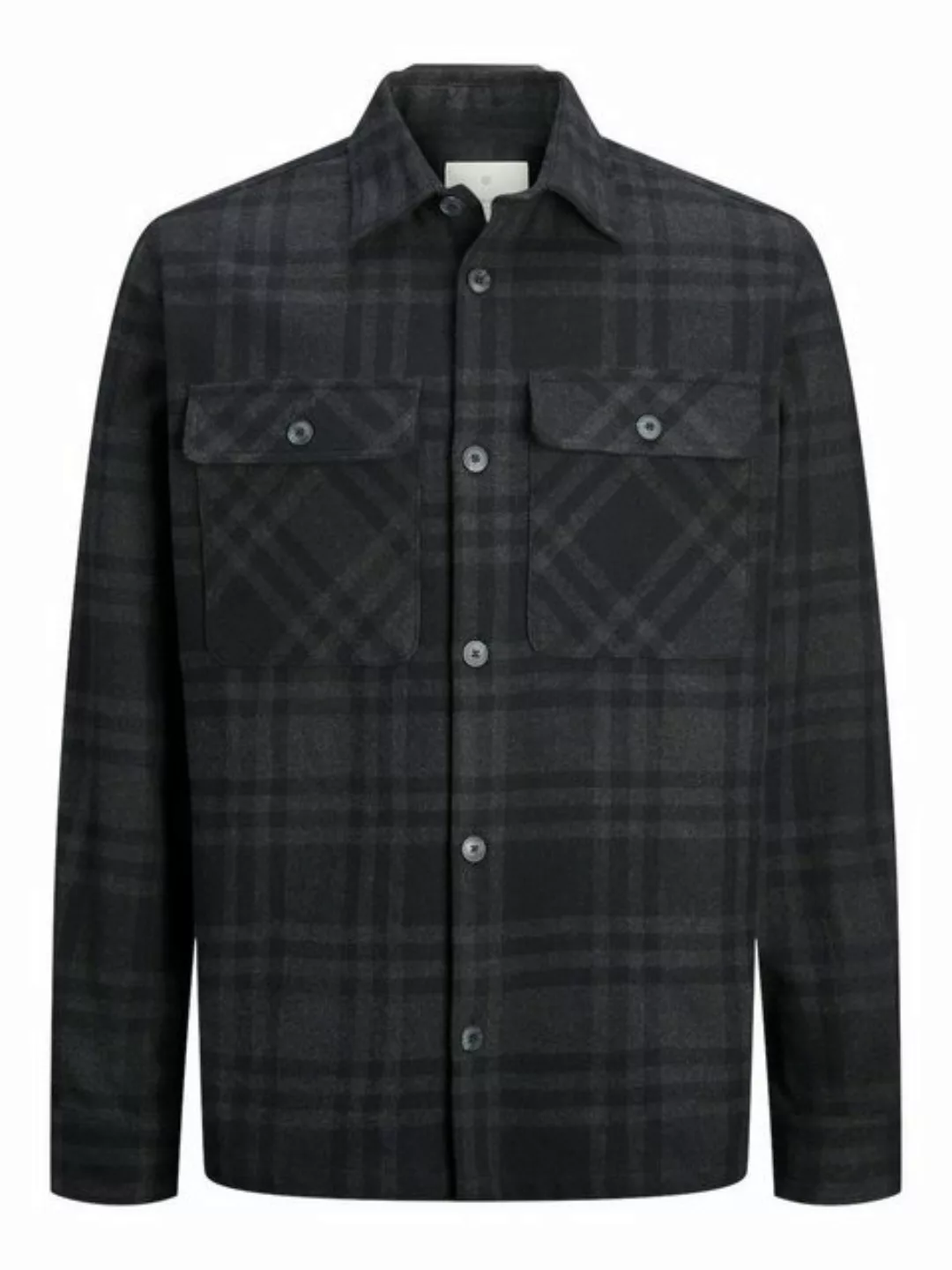 Jack & Jones Blusenshirt JPRRAYMOND MELANGE CHECK LS OVERSHI günstig online kaufen