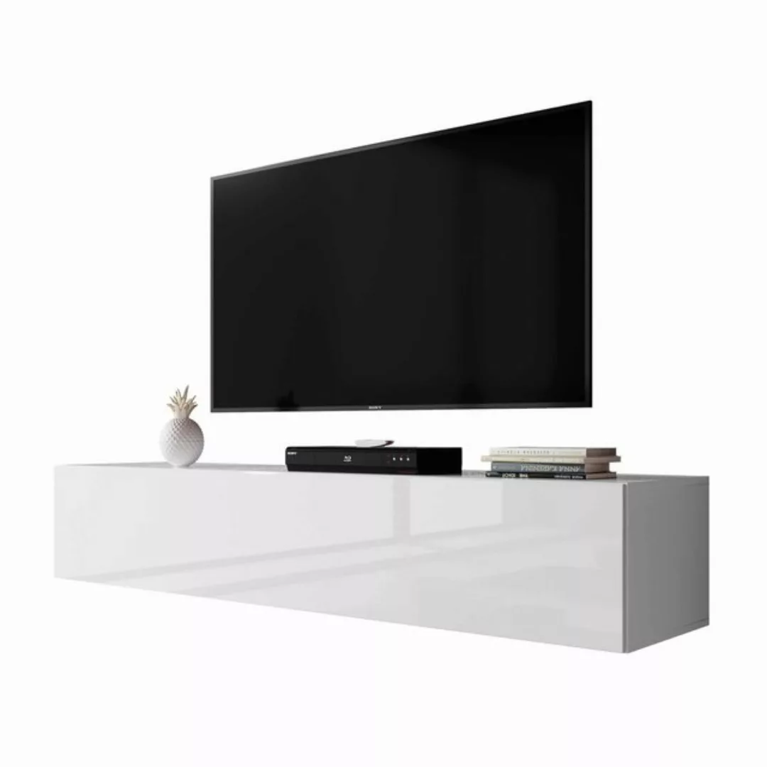 Furnix TV-Schrank Hängeboard ZIBO Lowboard 160 cm breit B160 x T32 x H35 günstig online kaufen