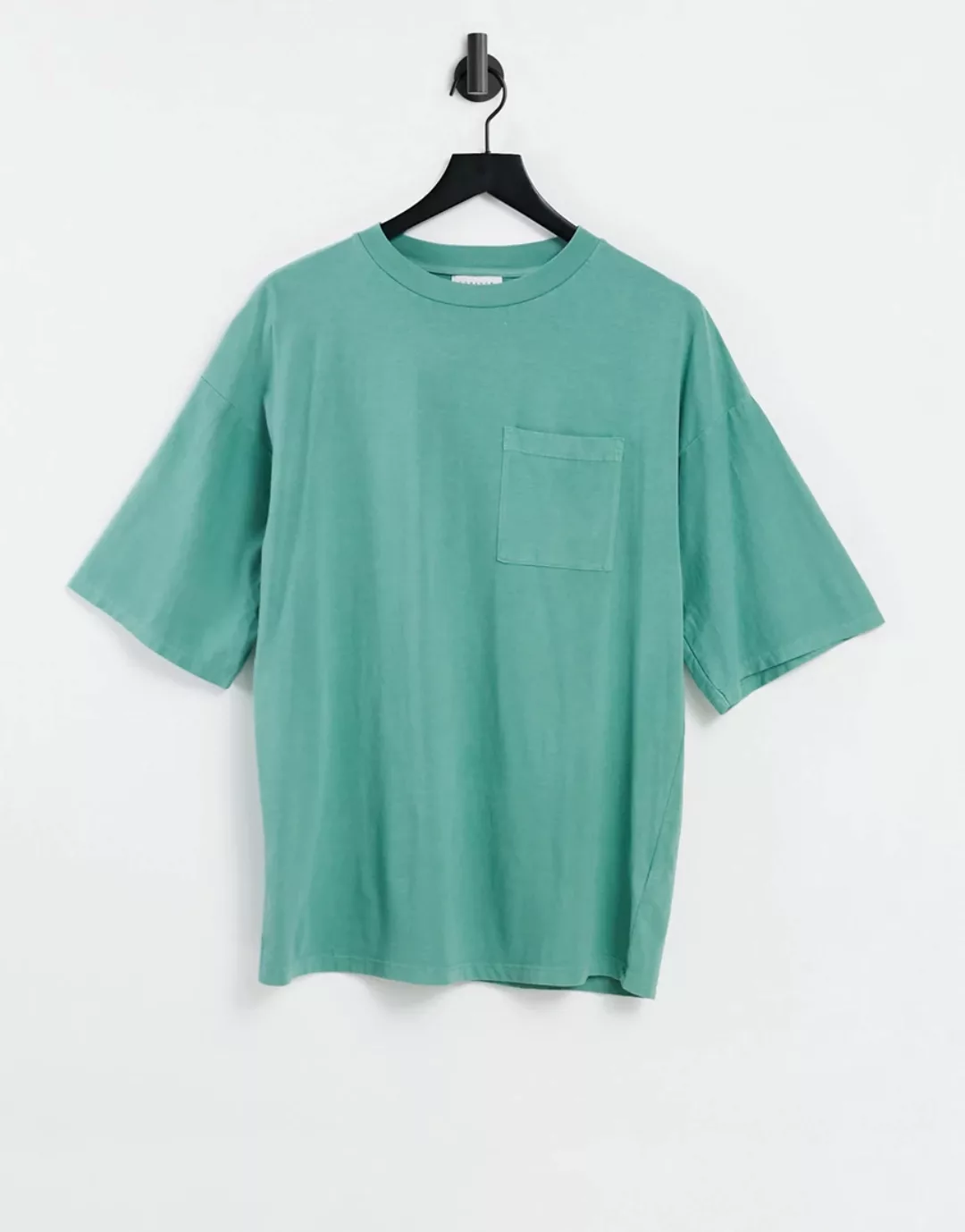 Topshop – Boysie – T-Shirt in Salbeigrün günstig online kaufen