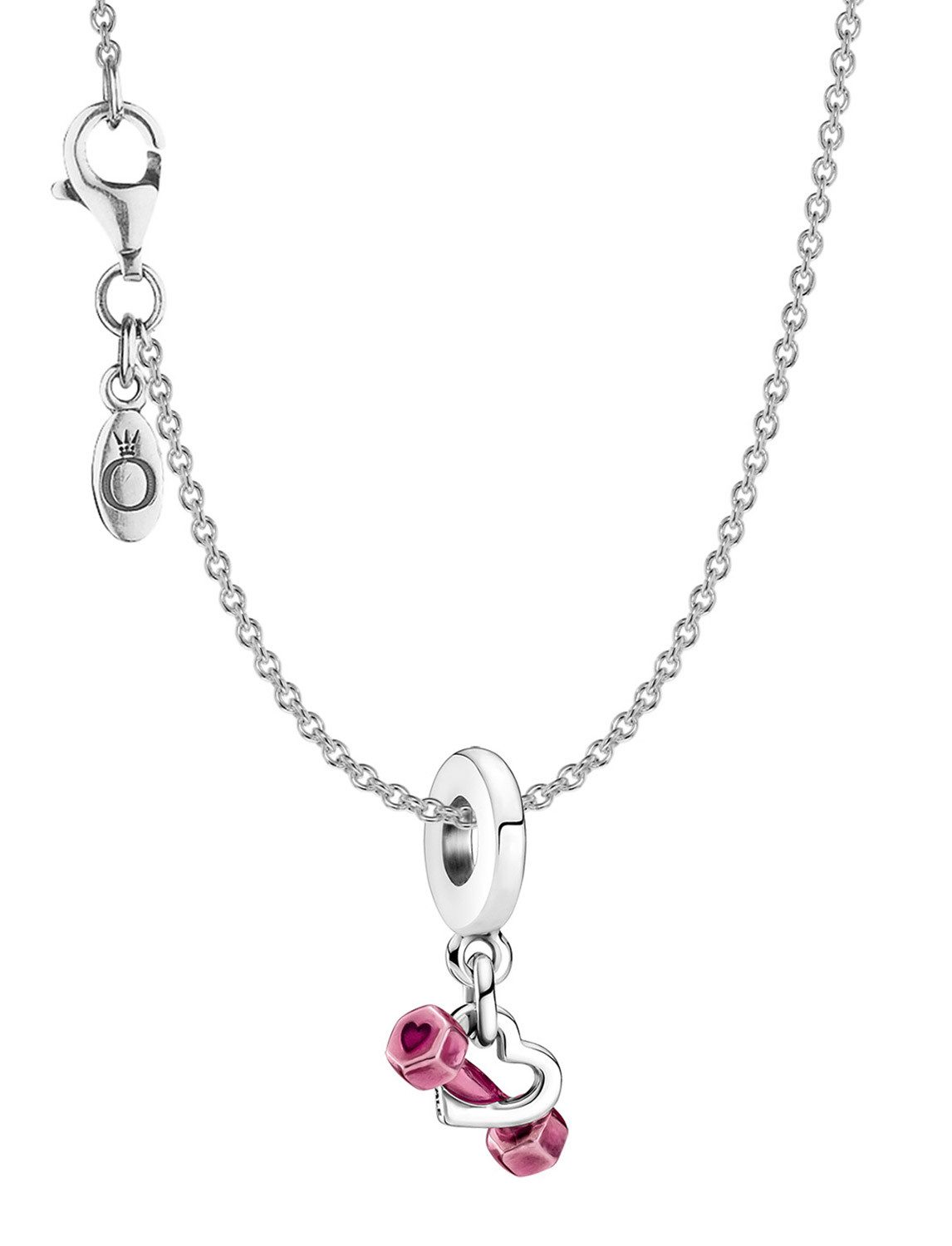 Pandora Silberkette 925 Silber Collier Hantel günstig online kaufen