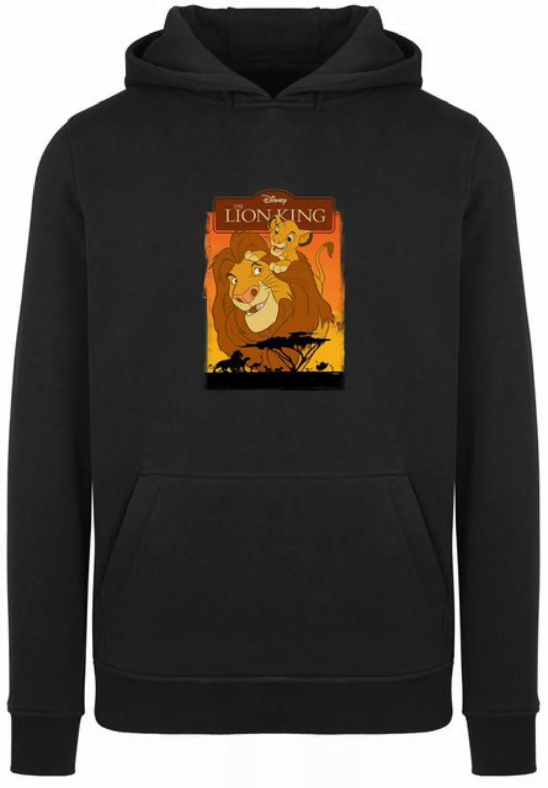 F4NT4STIC Sweater Herren Disney The Lion King Simba and Mufasa with Heavy H günstig online kaufen