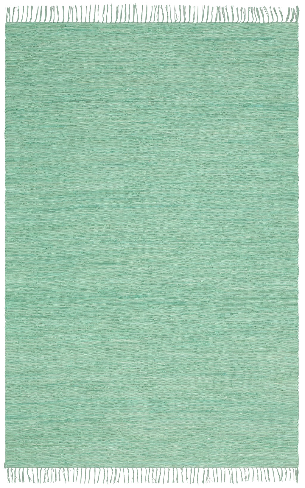my home Teppich »Ares«, rechteckig, Uni Farben, handgewebt, mit Fransen günstig online kaufen