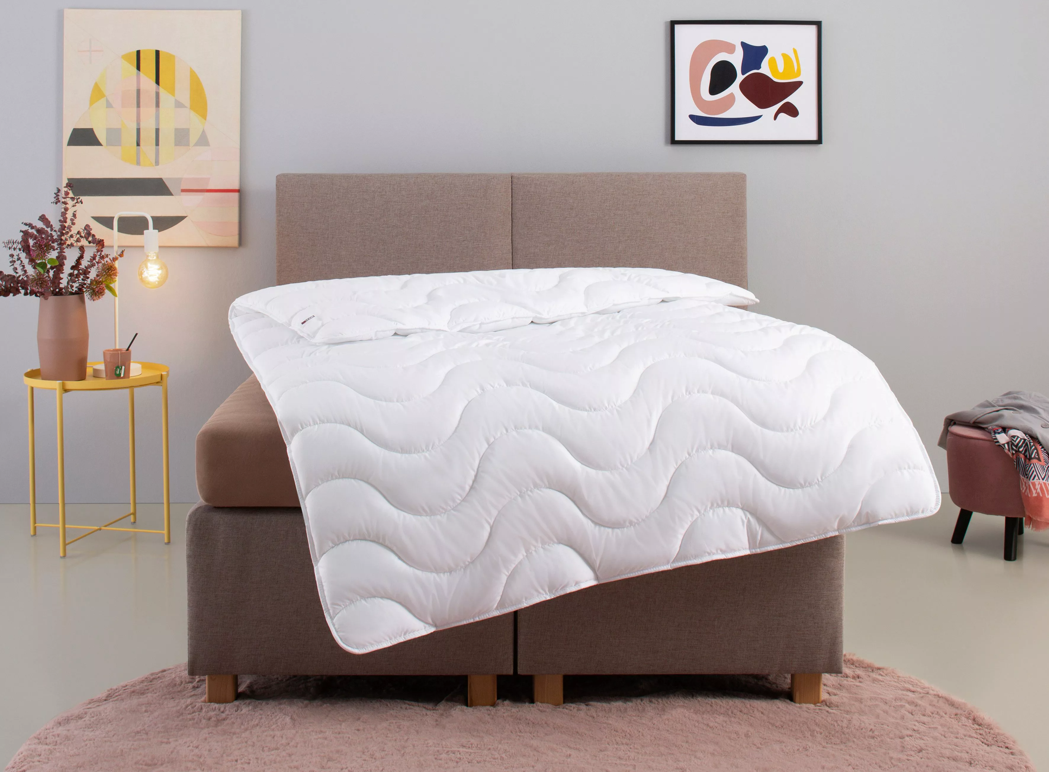 my home Microfaserbettdecke Mailo Bettdecke 135x200 günstig online kaufen