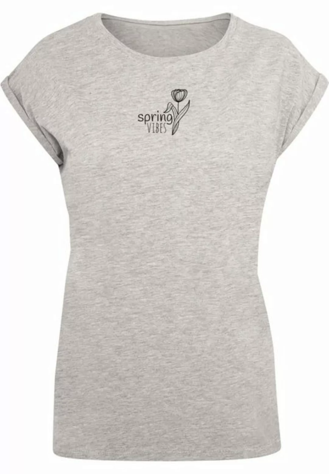 Merchcode T-Shirt Merchcode Damen Ladies Spring - Vibes T-Shirt (1-tlg) günstig online kaufen