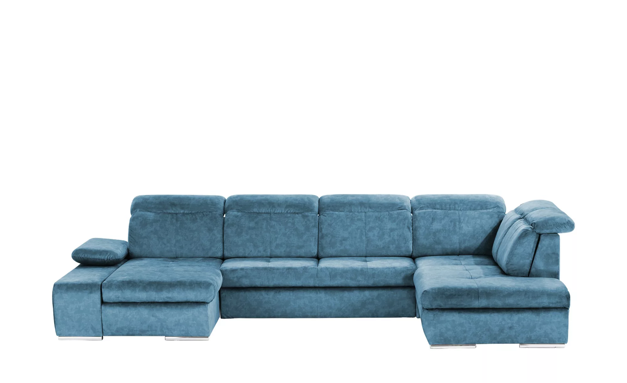 switch Wohnlandschaft  Avilla - blau - 86 cm - Polstermöbel > Sofas > Wohnl günstig online kaufen