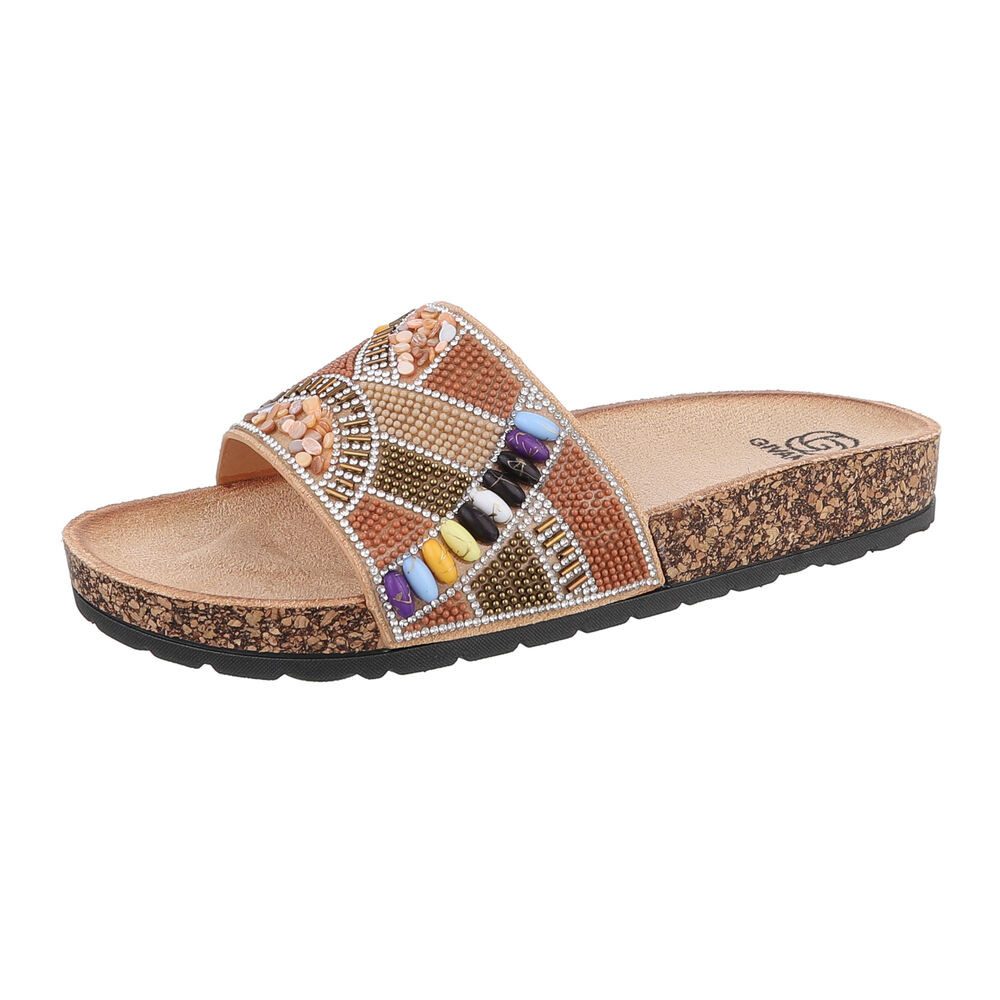 Ital-Design Damen Mules Freizeit Pantolette (86706234) günstig online kaufen