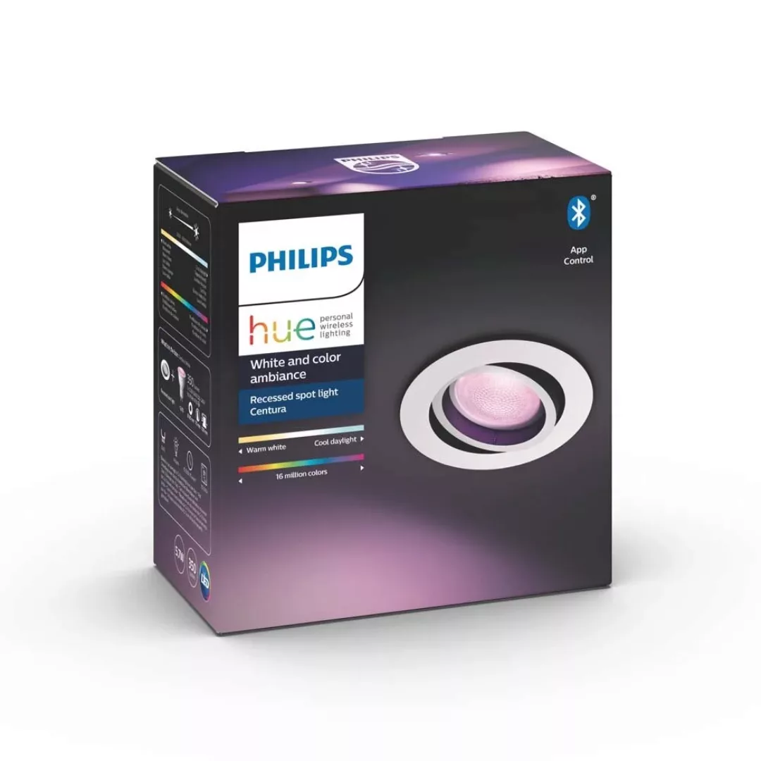 Philips Hue Centura LED-Einbauspot rund, weiß günstig online kaufen