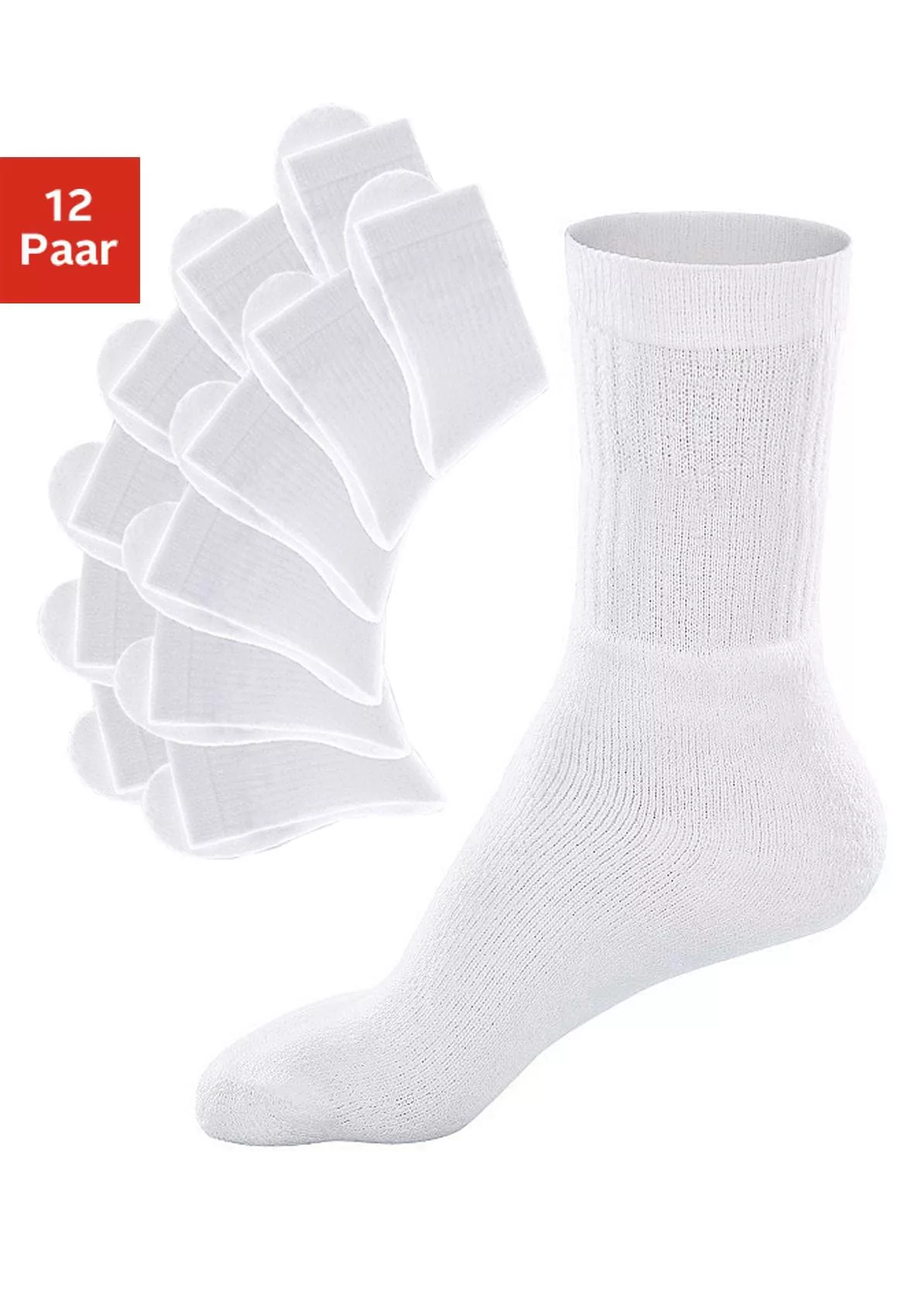 Go in Tennissocken, (Packung, 12 Paar), mit Frottee günstig online kaufen