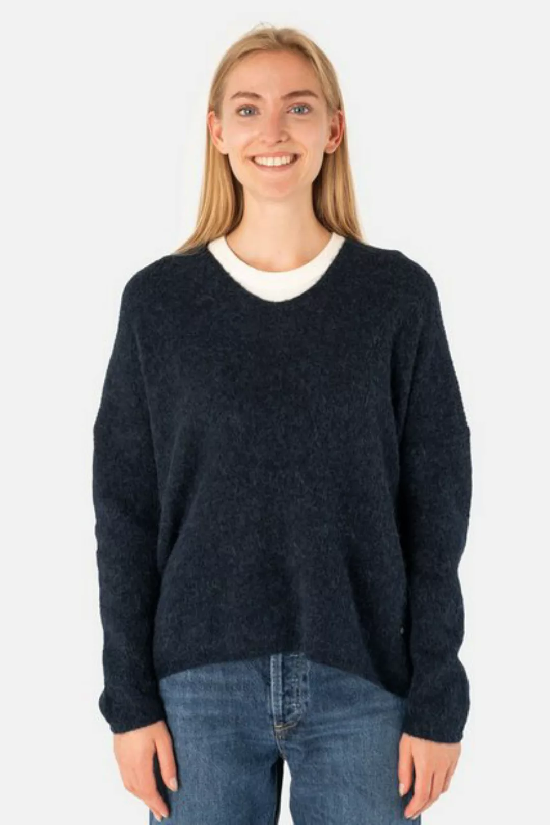 Mos Mosh Wollpullover MMThora V-Neck Knit günstig online kaufen