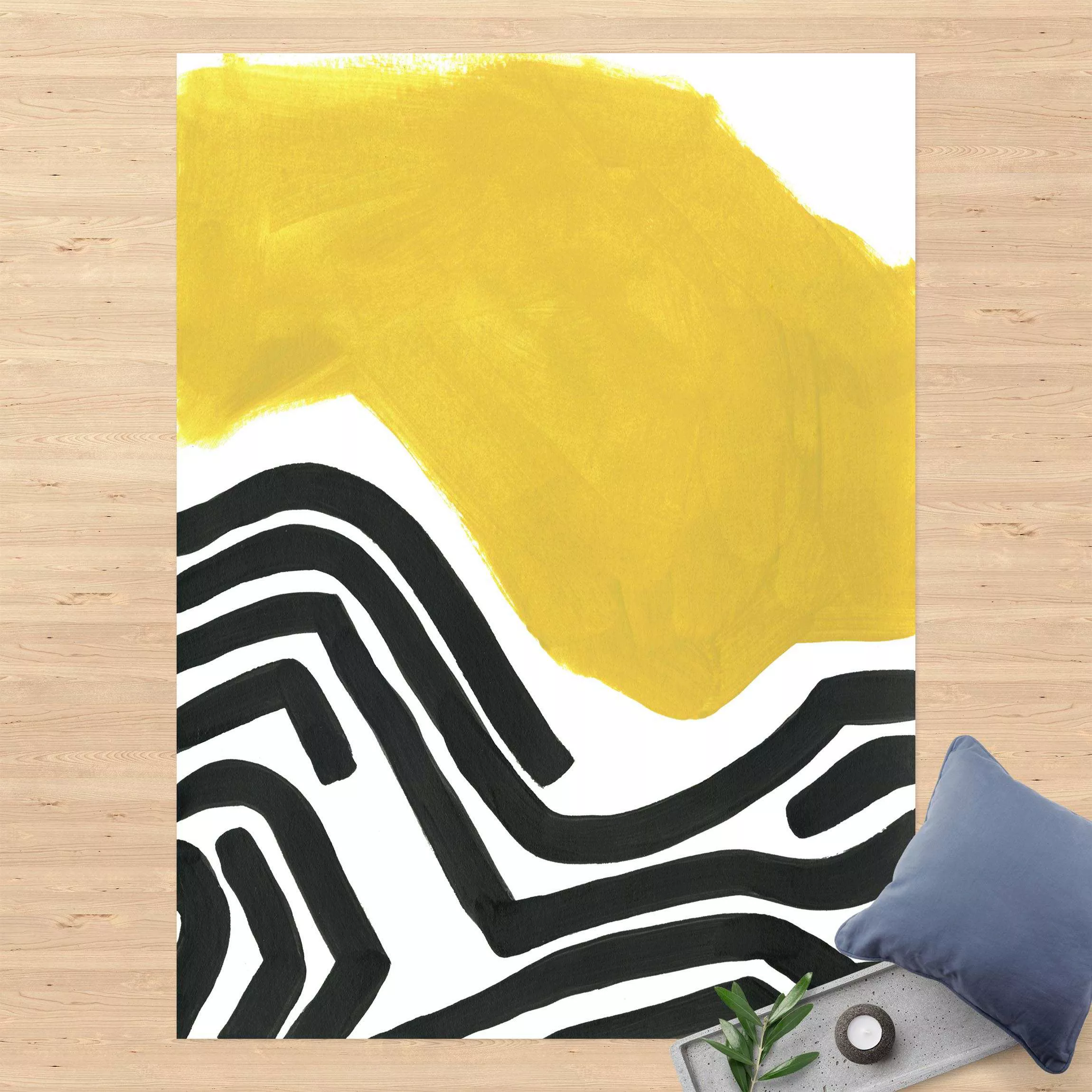 Vinyl-Teppich Farbenlabyrinth I günstig online kaufen