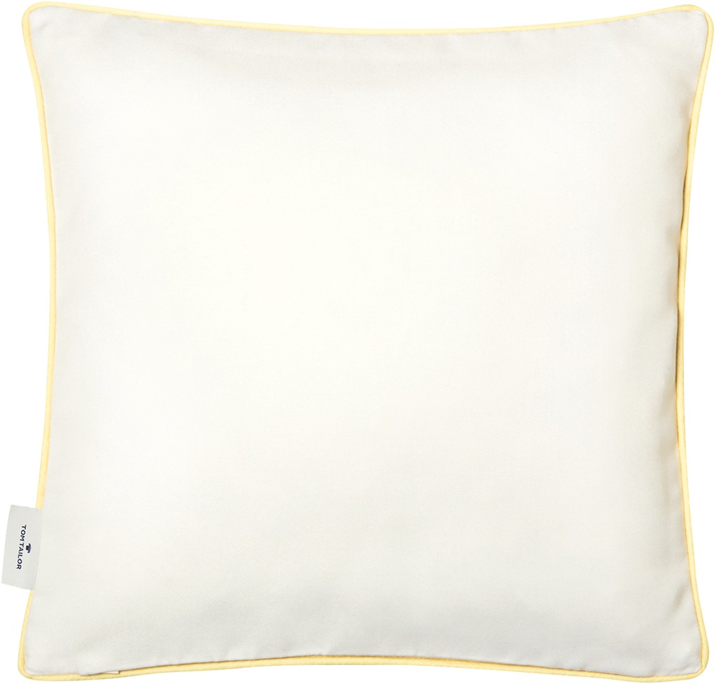 TOM TAILOR HOME Dekokissen »Dove Signature«, mit Paspel, Kissenhülle ohne F günstig online kaufen