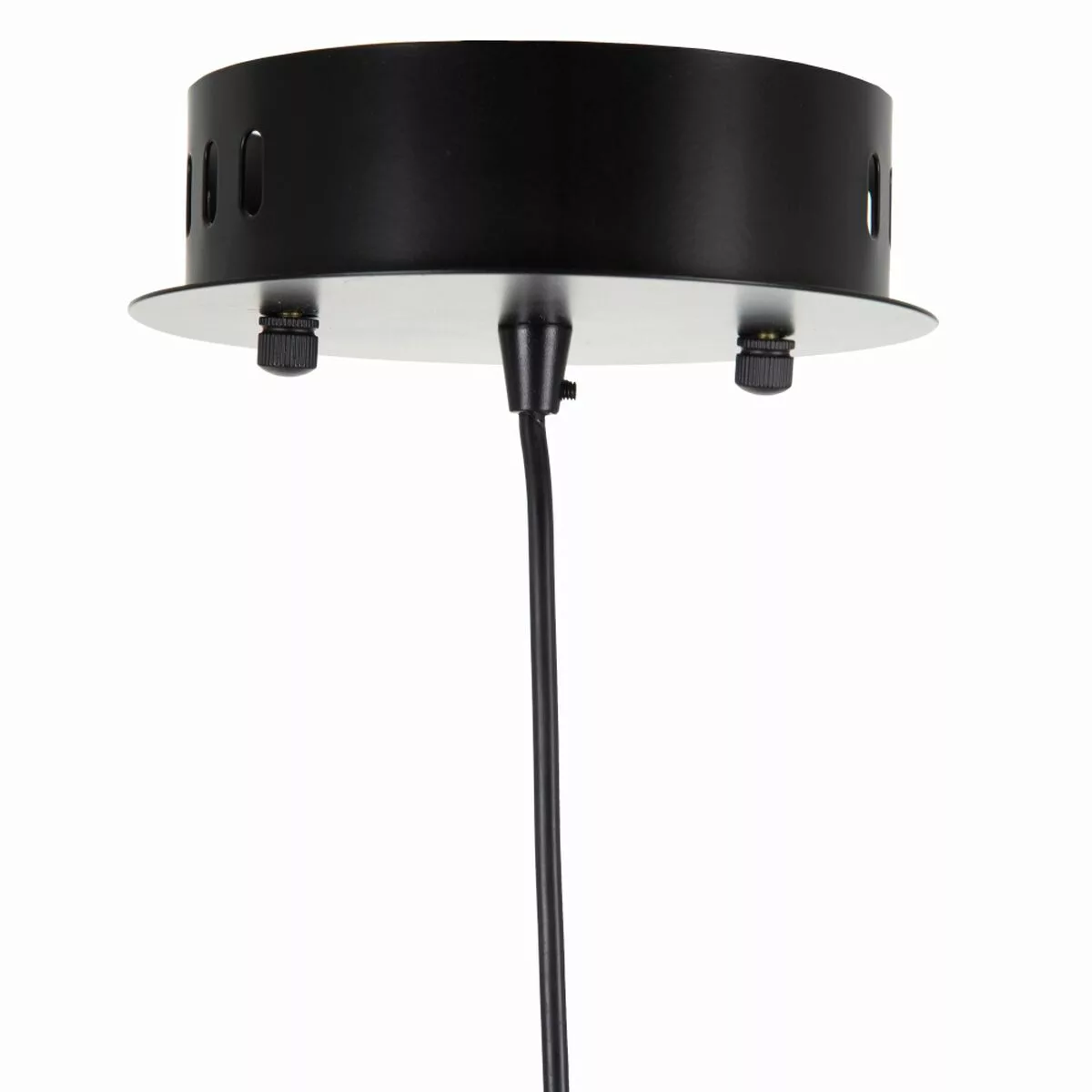 Deckenlampe Kristall Schwarz Metall 15 X 15 X 37 Cm günstig online kaufen