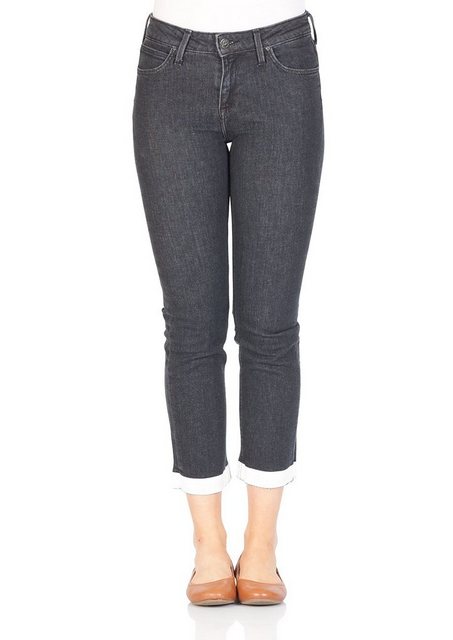 Lee Damen Jeans Elly - Slim Fit - Grau - Bass Line günstig online kaufen