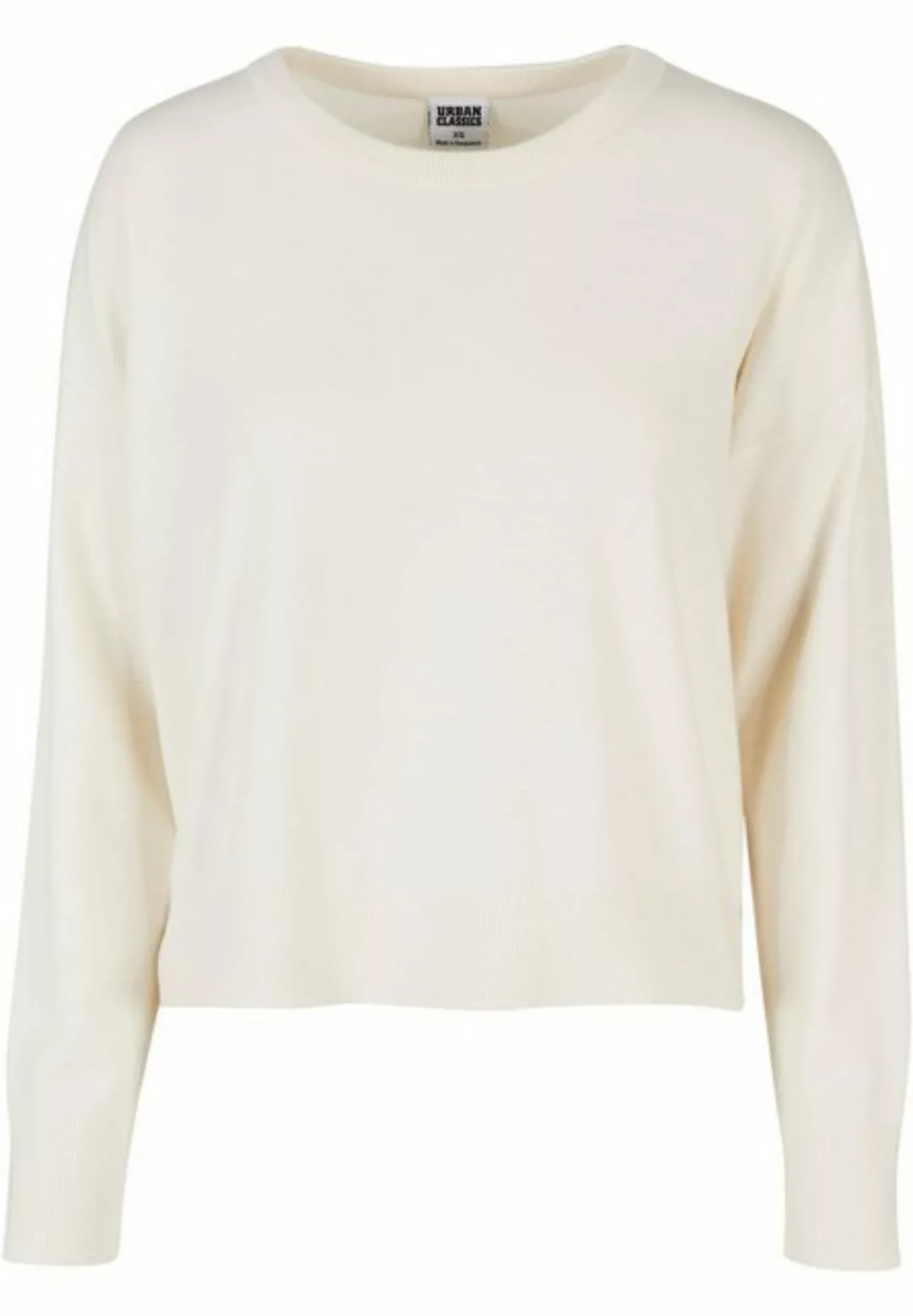 URBAN CLASSICS Sweater "Damen Ladies EcoVero Oversized Basic Sweater", (1 t günstig online kaufen