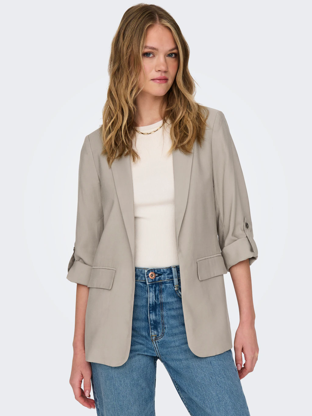 ONLY Longblazer "ONLARIS LIFE 3/4 LOOSE BLAZER CC TLR" günstig online kaufen