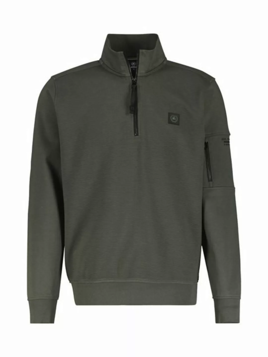 LERROS Sweatshirt LERROS Herren Sweatshirt mit Troyerkragen günstig online kaufen