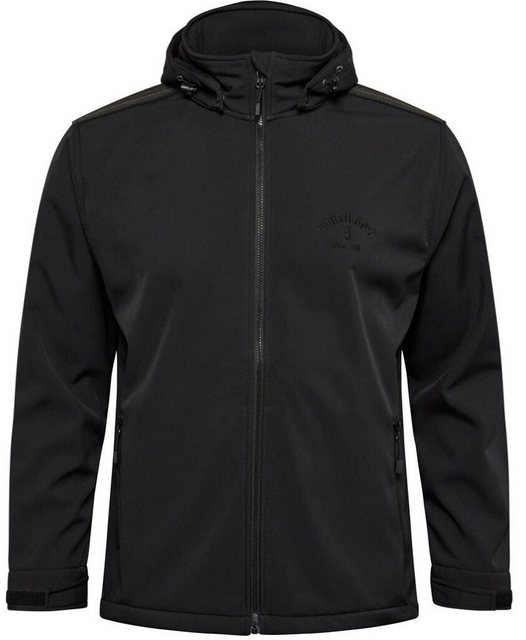 north 56 4 Kurzweste Softshell Schwarz Schwarz günstig online kaufen