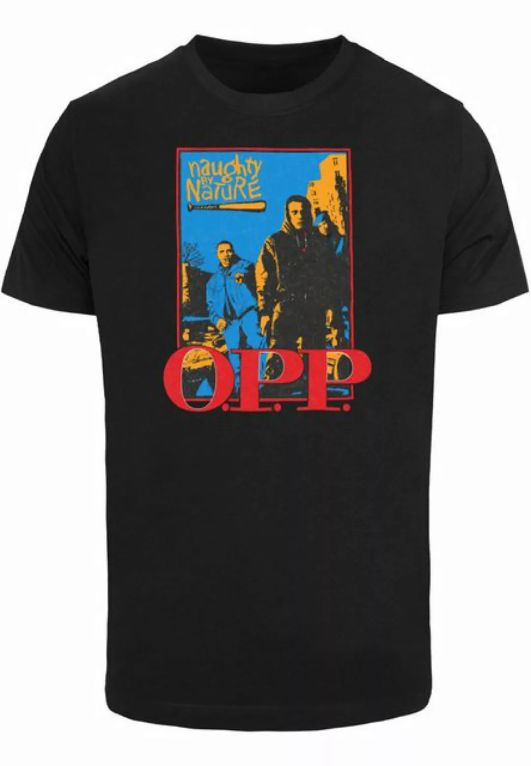Merchcode T-Shirt Merchcode Herren Naughty By Nature - OPP Vint T-Shirt (1- günstig online kaufen