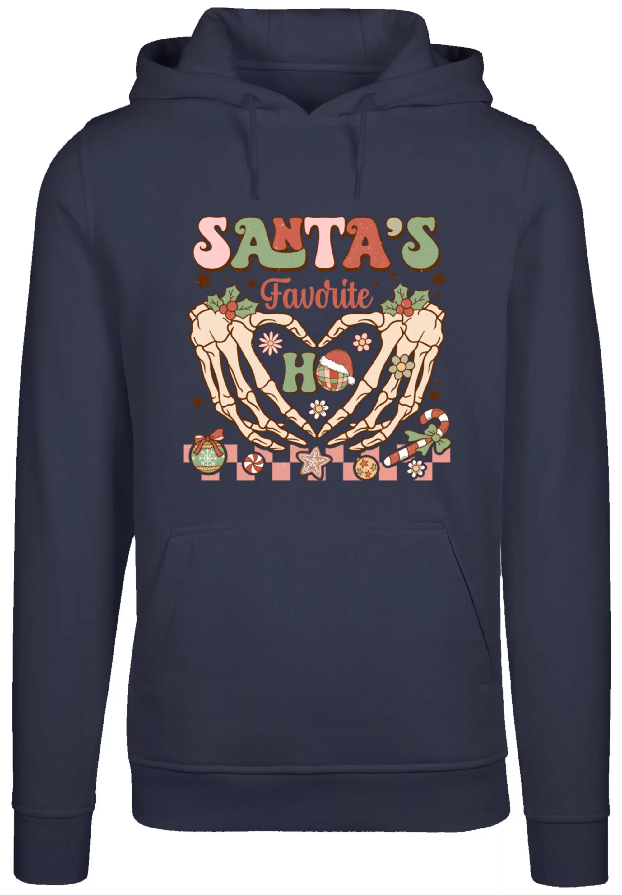 F4NT4STIC Kapuzenpullover "Santas favorite Ho Ho Ho Christmas", Premium Qua günstig online kaufen