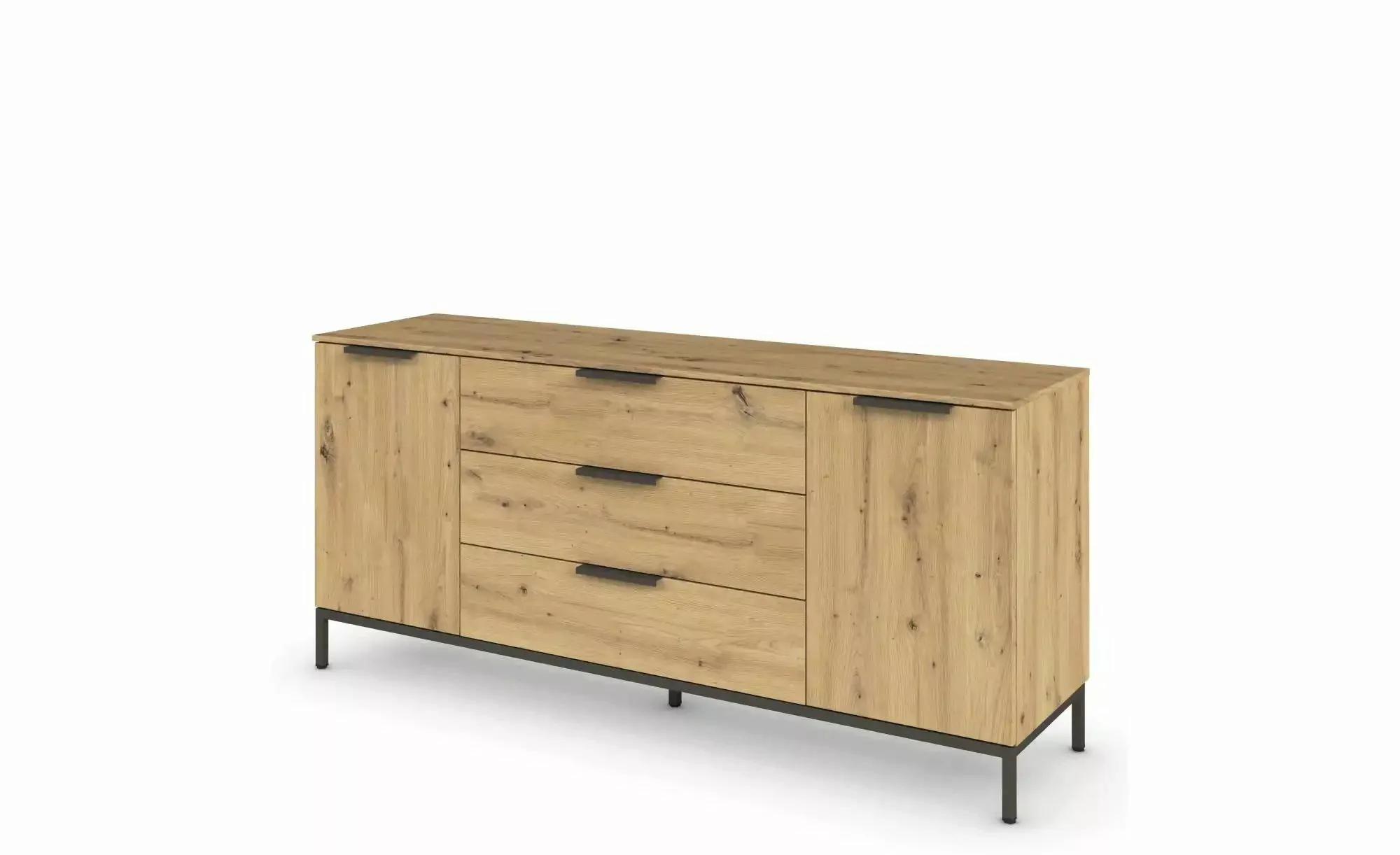 Sideboard   ¦ holzfarben ¦ Maße (cm): B: 160 H: 72 Kommoden & Sideboards > günstig online kaufen