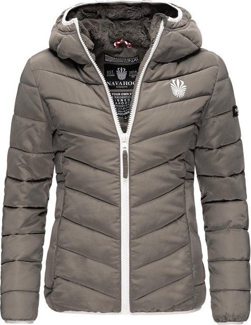 Navahoo Steppjacke Elva stylische Damen Winterjacke mit Kapuze günstig online kaufen