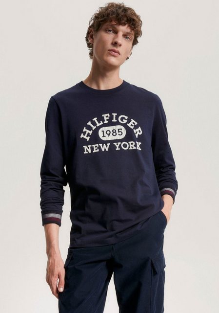 Tommy Hilfiger Longsleeve MONOTYPE COLLEGIATE LS TEE günstig online kaufen