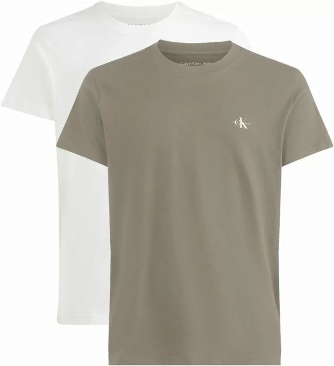 Calvin Klein Jeans T-Shirt 2 PACK MONOLOGO T-SHIRT (Packung, 2er-Pack) mit günstig online kaufen