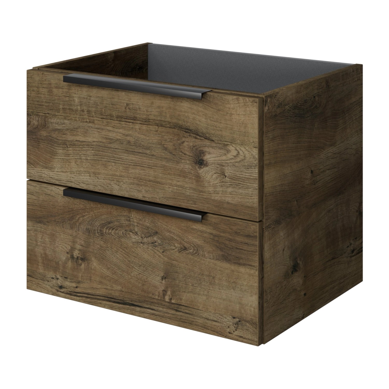 Pelipal Waschbeckenunterschrank Quantum 07 Eiche Ribbeck Quer 59 cm 2 Auszü günstig online kaufen