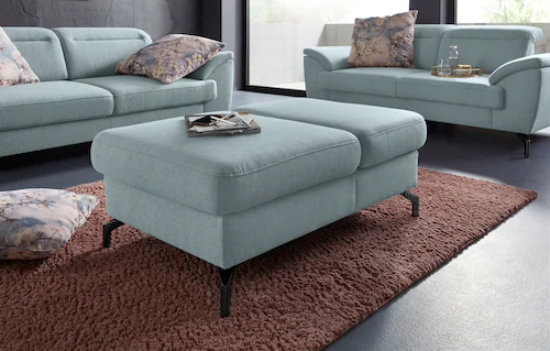 sit&more Hocker "Percy", Fußhöhe 15cm, mit Klappfunktion, wahlweise in 2 Fu günstig online kaufen