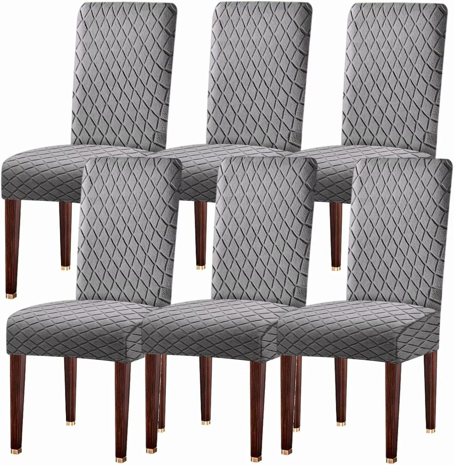 Coonoor Stuhlhusse geschwungener Stuhlbezug,Elastischer Jacquard-Esszimmers günstig online kaufen