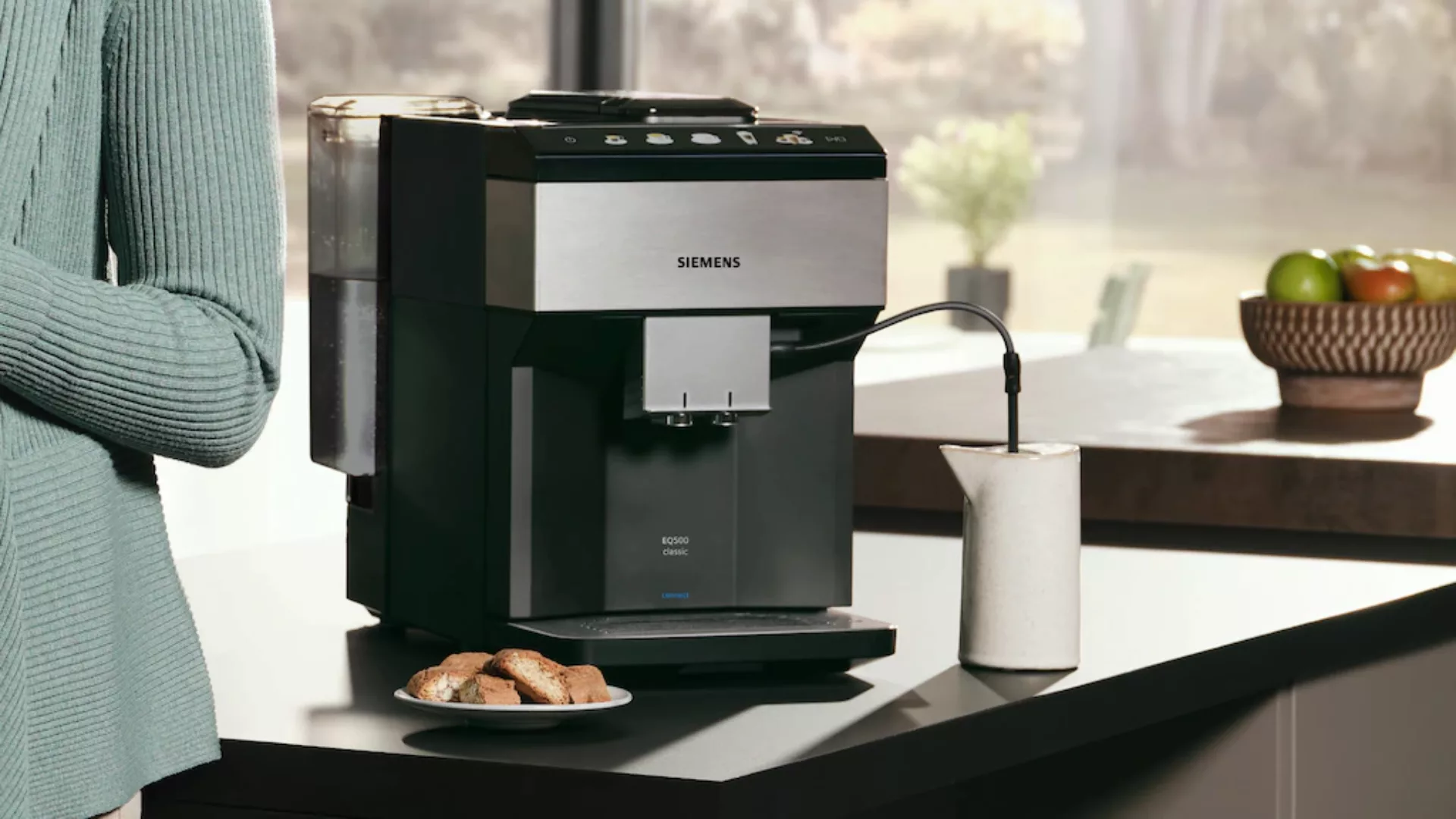 SIEMENS Kaffeevollautomat »EQ500 integral TP516DX3, App-Steuerung, Doppelta günstig online kaufen