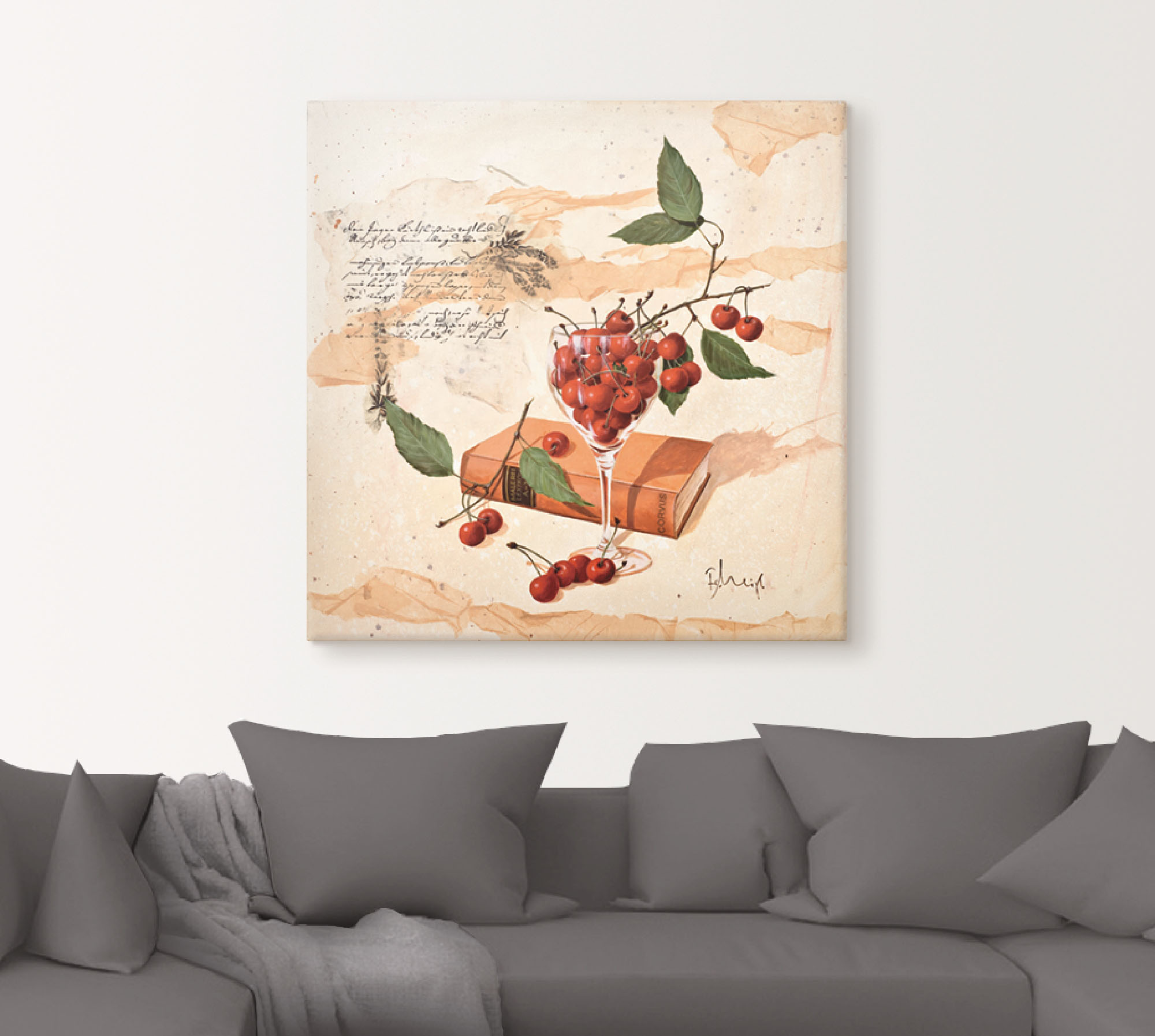 Artland Wandbild »Moderne Cosmea Variation«, Arrangements, (1 St.), als Lei günstig online kaufen