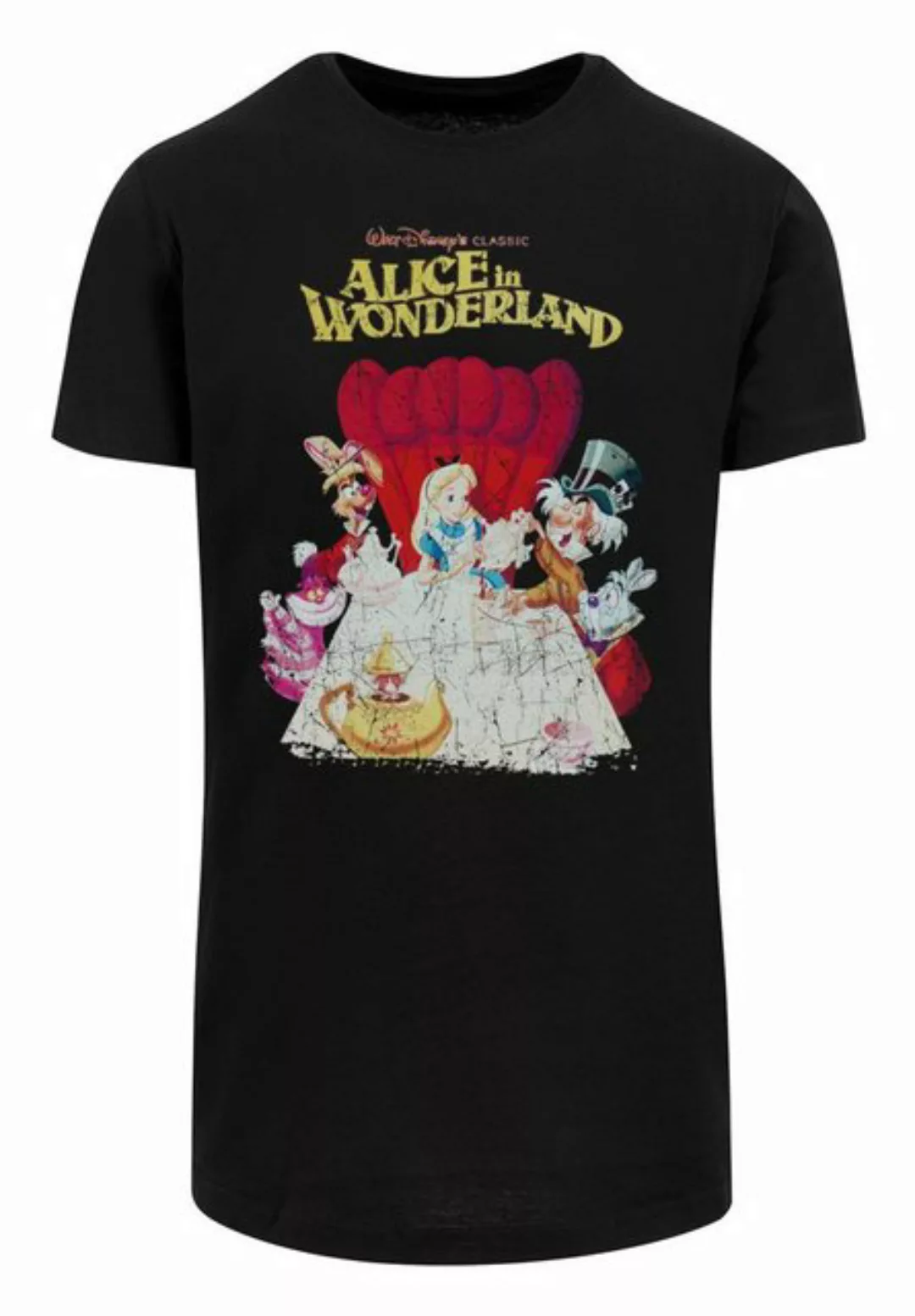 F4NT4STIC T-Shirt Alice In Wonderland Retro Poster' Print günstig online kaufen