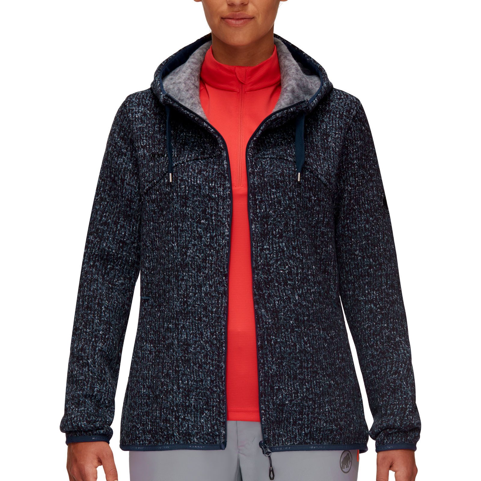 Mammut Strickfleecejacke Chamuera ML Hooded in günstig online kaufen