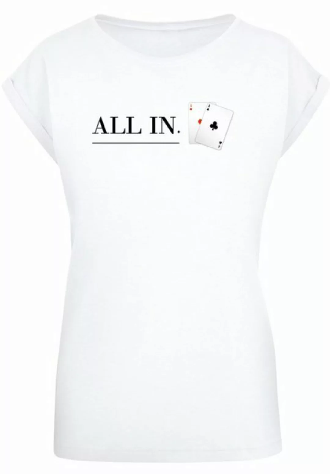 F4NT4STIC T-Shirt "Poker All In Karten", Print günstig online kaufen