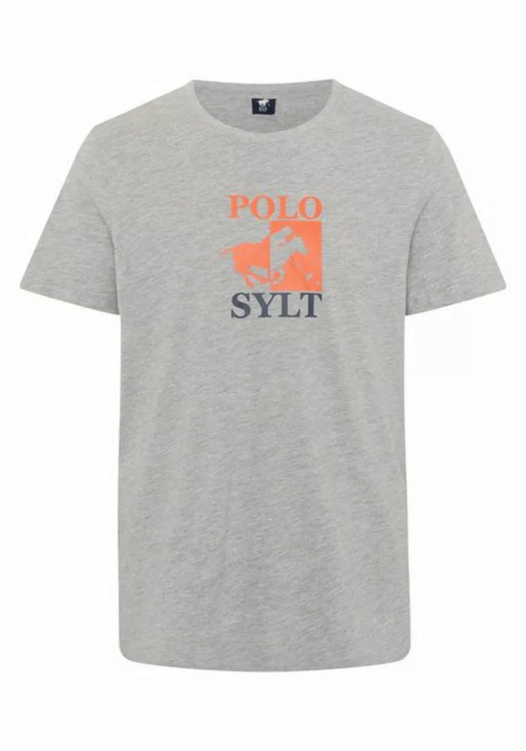 Polo Sylt Print-Shirt mit Logo-Print günstig online kaufen