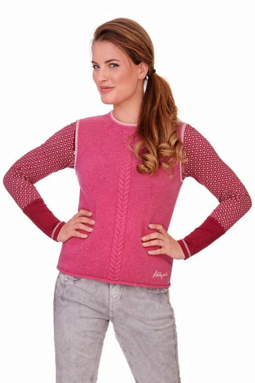 Lieblingsstück Rundhalspullover Pullunder Damen - ZIARA - bubblegum, steepl günstig online kaufen