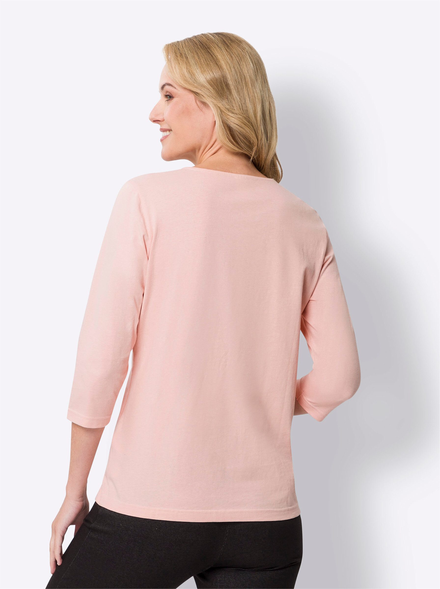 Sieh an! T-Shirt Rundhalsshirt günstig online kaufen