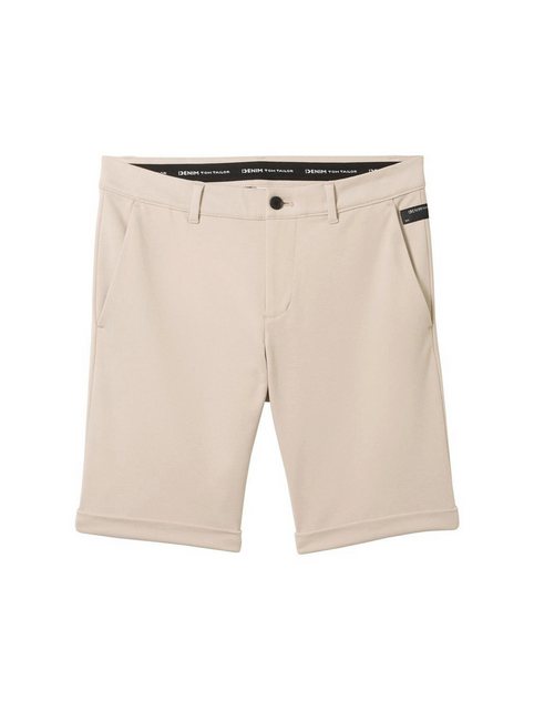 TOM TAILOR Denim Stoffhose slim piquÃ© chino shorts, light dove grey günstig online kaufen