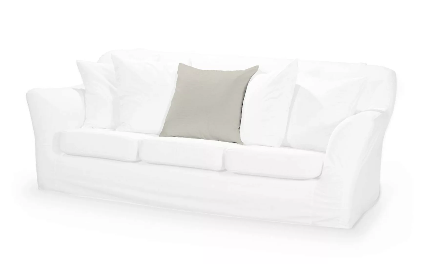Kissenhülle Tomelilla, hellgrau , 55 x 55 cm, Cotton Panama (702-45) günstig online kaufen