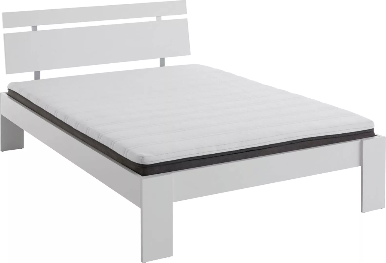 Relita Futonbett "Lian", LF 140 x 200 cm, mit Kopfteil, frei im Raum stellb günstig online kaufen