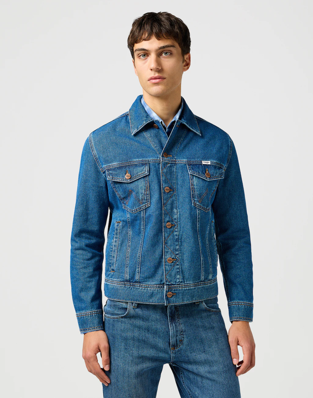 Wrangler Jeansjacke "WESTERN DENIM JACKET" günstig online kaufen