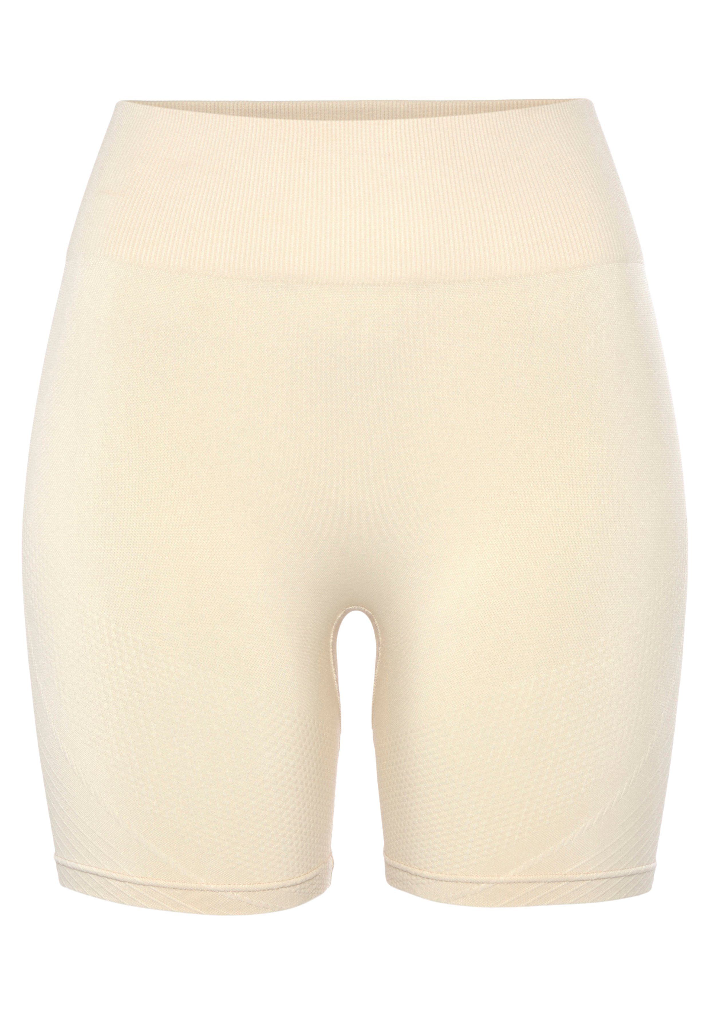 LASCANA Funktionsshorts "Po Push Up", mit Rippstruktur und Shapingeffekt, S günstig online kaufen