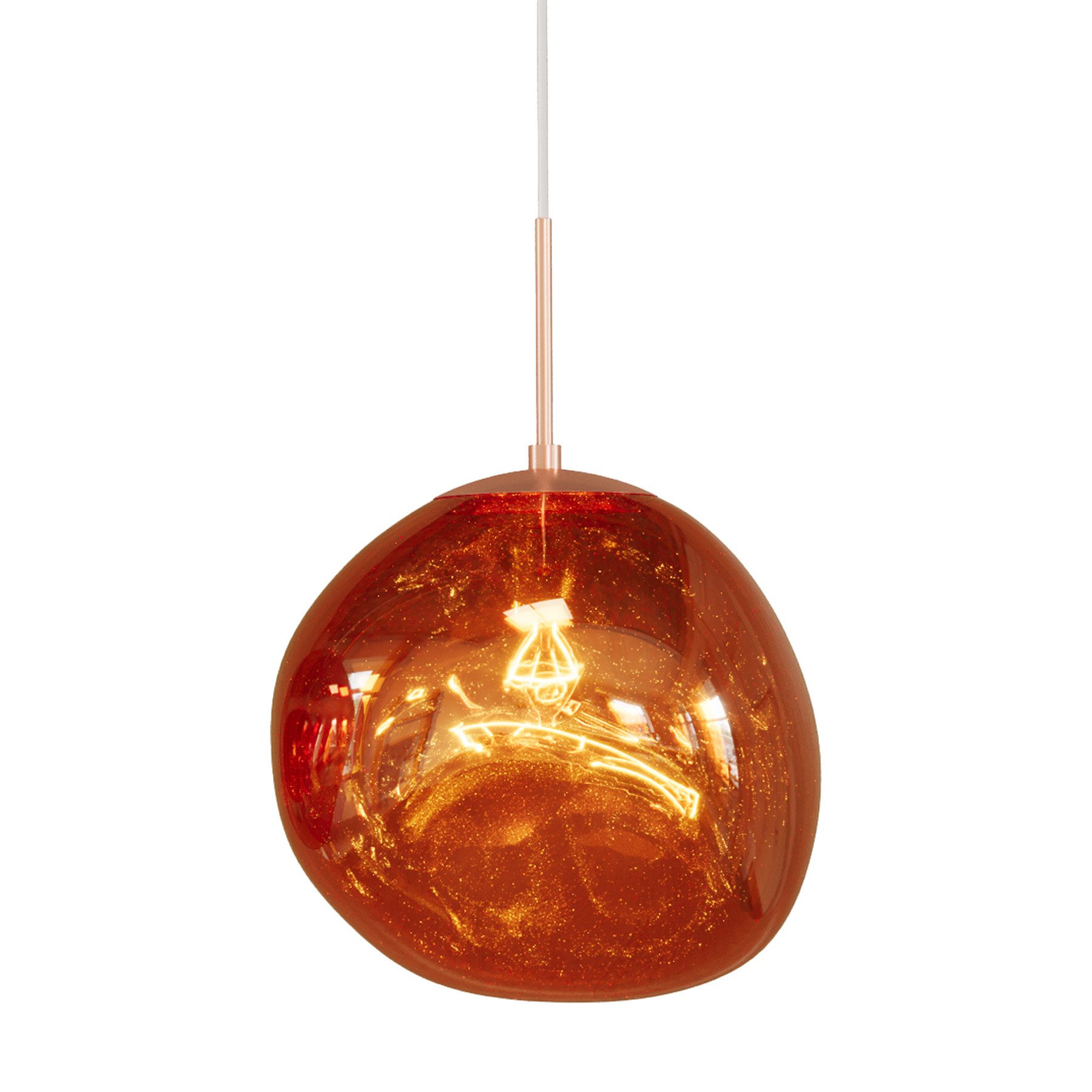 riess-ambiente Hängeleuchte LIQUID DIAMOND 20cm kupfer günstig online kaufen