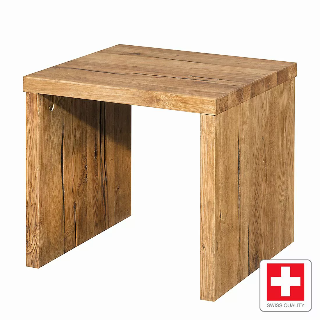 home24 Neue Modular Nachttisch Morton Massivholz Sumpfeiche 40x37x35 cm (Bx günstig online kaufen