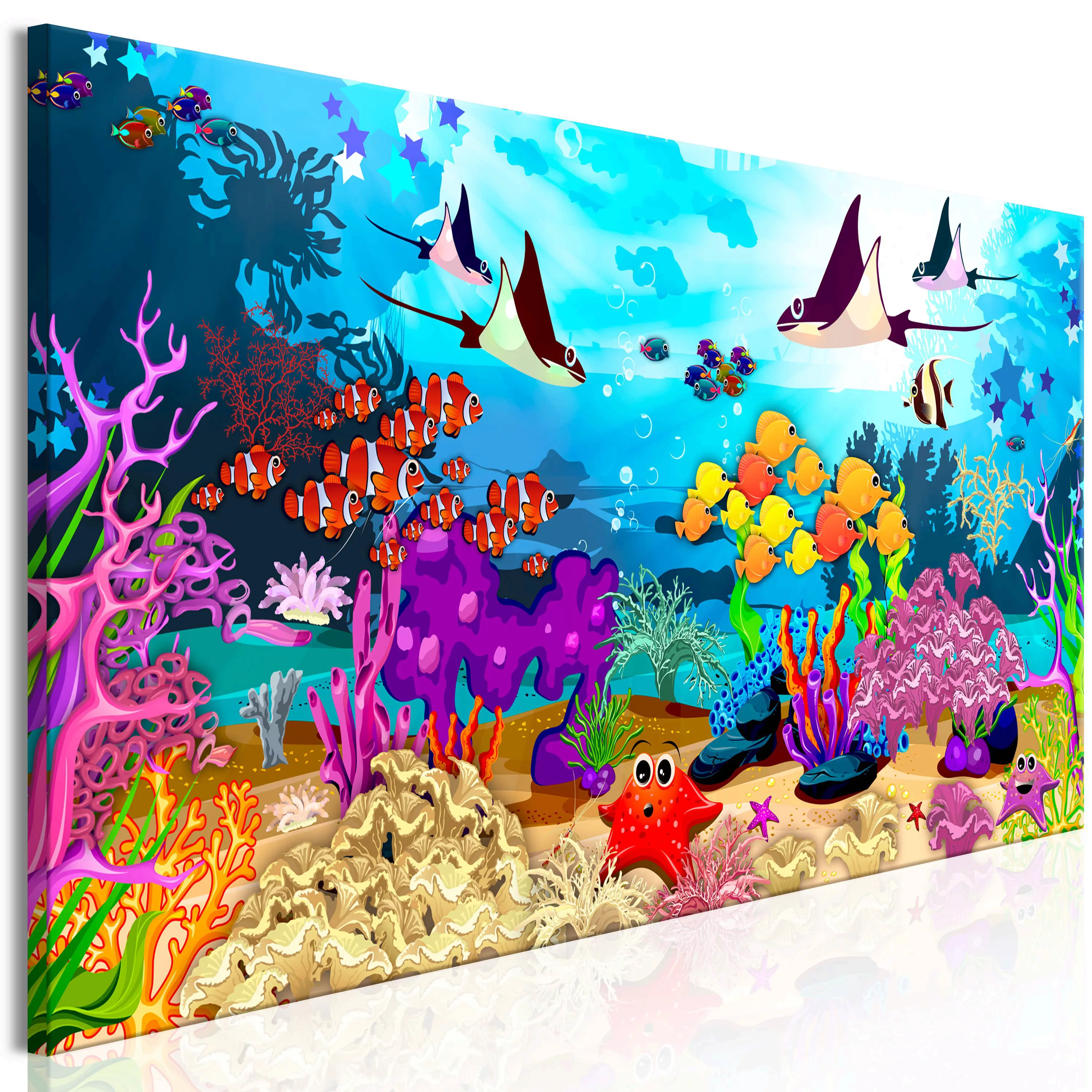 Wandbild - Underwater Fun (1 Part) Narrow günstig online kaufen