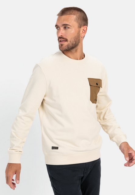 camel active Sweatshirt aus Baumwolle günstig online kaufen